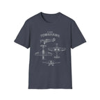 Curtiss P-40C Tomahawk — T-shirt - T-Shirt - Pilot gifts - WWII warbird t-shirt