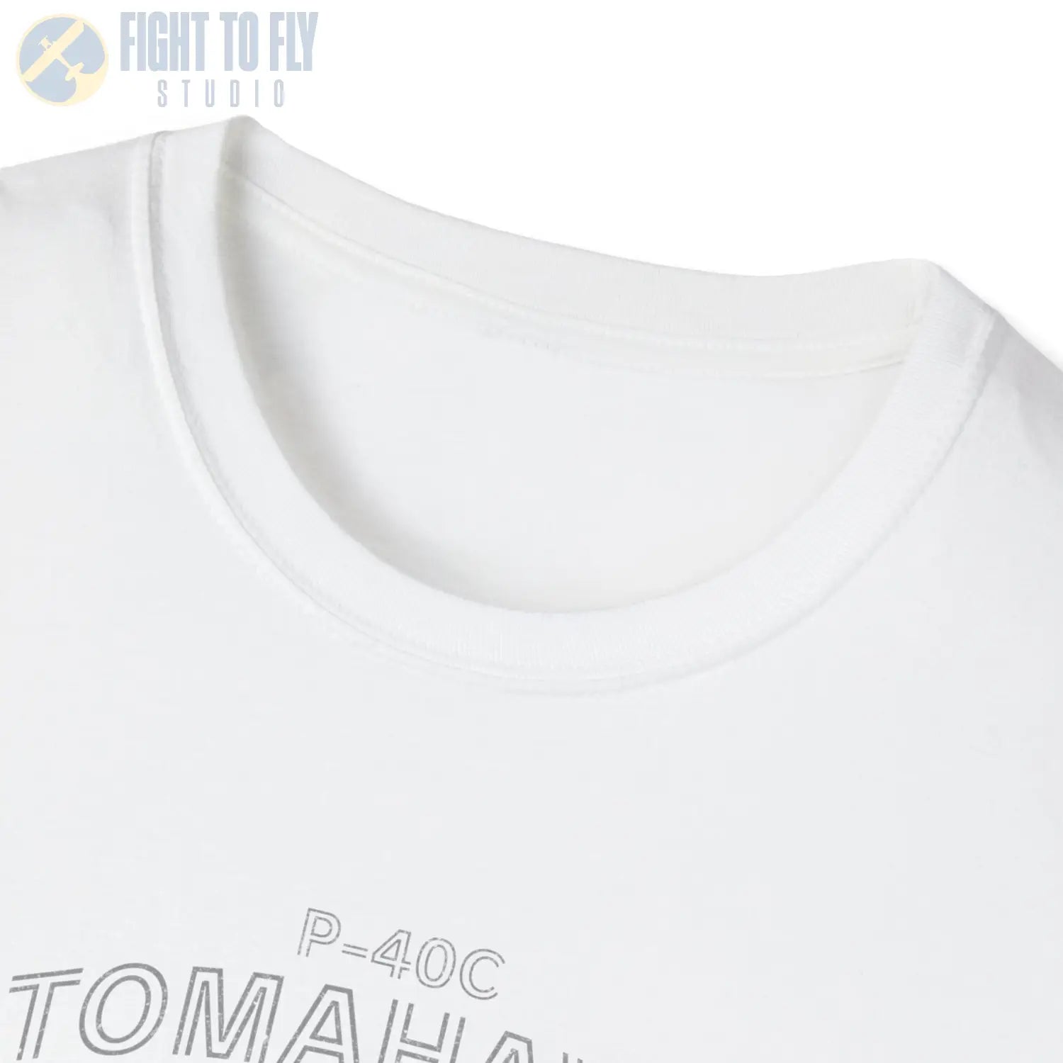 Curtiss P-40C Tomahawk — T-shirt - T-Shirt - Pilot gifts - WWII warbird t-shirt