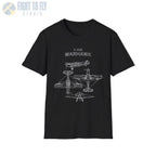 Curtiss P-40E Warhawk — T-shirt - T-Shirt - Pilot gifts - WWII warbird t-shirt