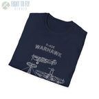 Curtiss P-40E Warhawk — T-shirt - T-Shirt - Pilot gifts - WWII warbird t-shirt
