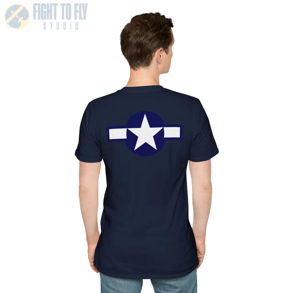 Custom USAAF Fighter Codes Shirt — Personalized WWII Star-and-Bar Mark - T-Shirt - Pilot gifts - warbird t-shirt