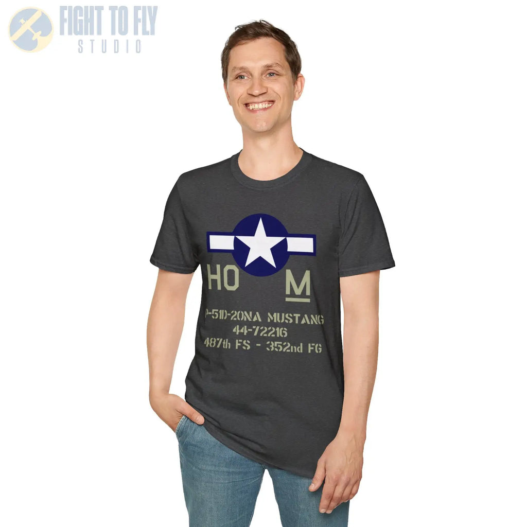 Custom USAAF Fighter Codes Shirt — Personalized WWII Star-and-Bar Mark - T-Shirt - Pilot gifts - warbird t-shirt