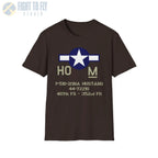 Custom USAAF Fighter Codes Shirt — Personalized WWII Star-and-Bar Mark - T-Shirt - Pilot gifts - warbird t-shirt