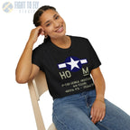 Custom USAAF Fighter Codes Shirt — Personalized WWII Star-and-Bar Mark - T-Shirt - Pilot gifts - warbird t-shirt