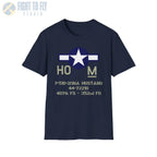 Custom USAAF Fighter Codes Shirt — Personalized WWII Star-and-Bar Mark - T-Shirt - Pilot gifts - warbird t-shirt