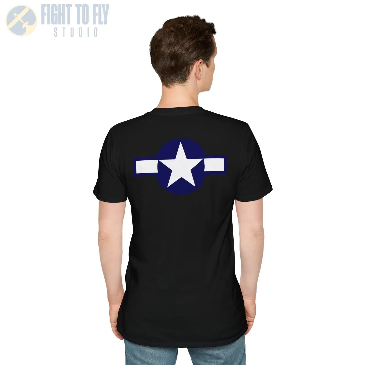 Custom USAAF Fighter Codes Shirt — Personalized WWII Star-and-Bar Mark - T-Shirt - Pilot gifts - warbird t-shirt