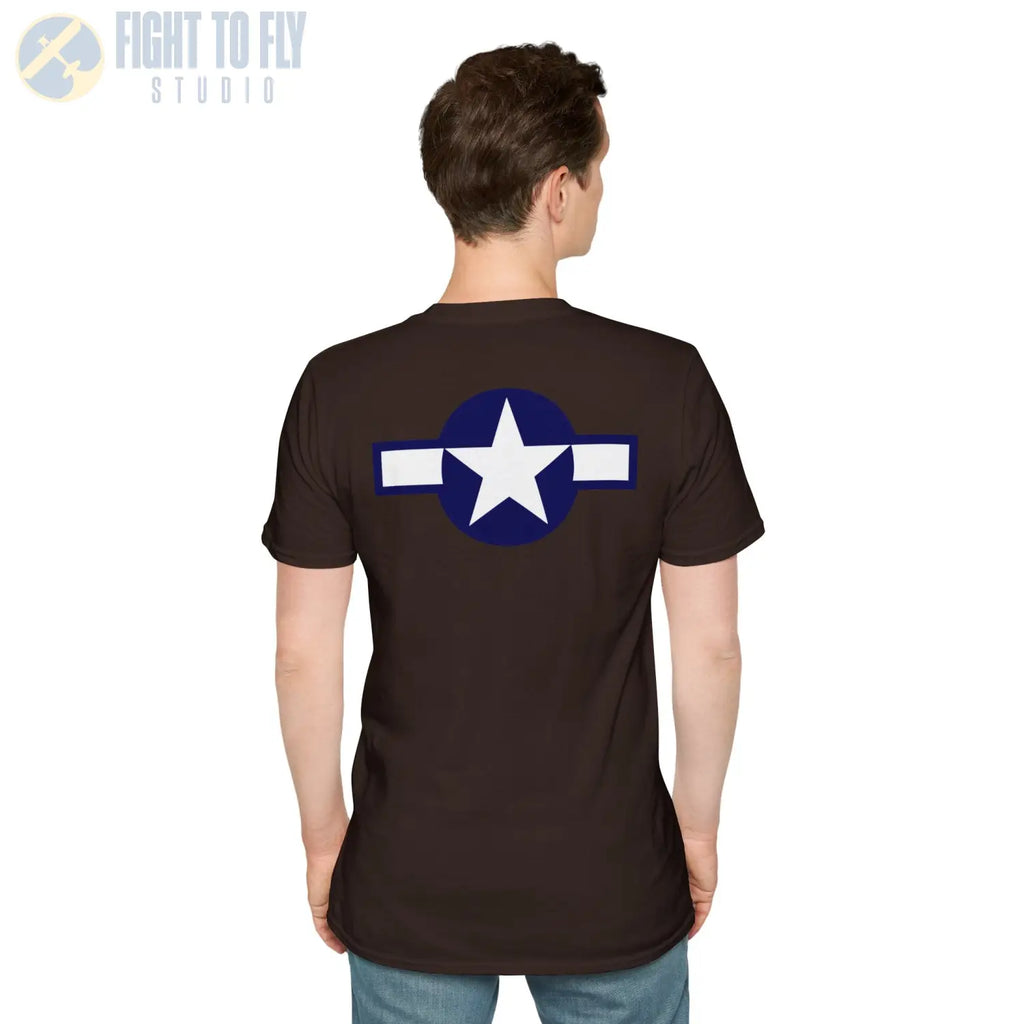 Custom USAAF Fighter Codes Shirt — Personalized WWII Star-and-Bar Mark - T-Shirt - Pilot gifts - warbird t-shirt