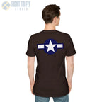 Custom USAAF Fighter Codes Shirt — Personalized WWII Star-and-Bar Mark - T-Shirt - Pilot gifts - warbird t-shirt