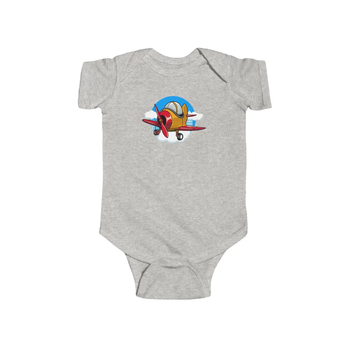 Cute Airplane Baby Bodysuit - Kids clothes - Gifts for pilots - Aviation apparel