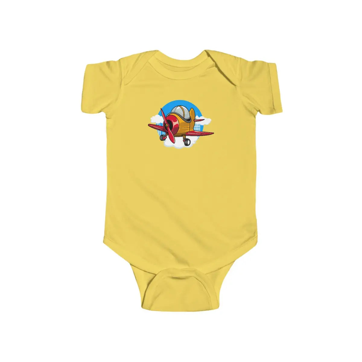 Cute Airplane Baby Bodysuit - Kids clothes - Gifts for pilots - Aviation apparel
