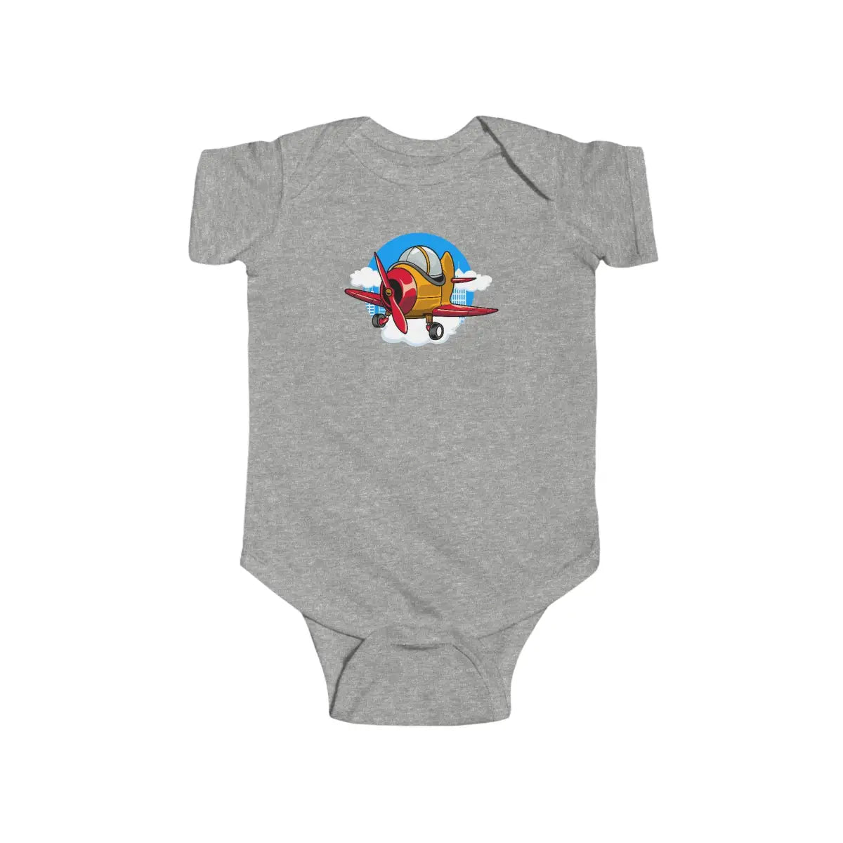 Cute Airplane Baby Bodysuit - Kids clothes - Gifts for pilots - Aviation apparel