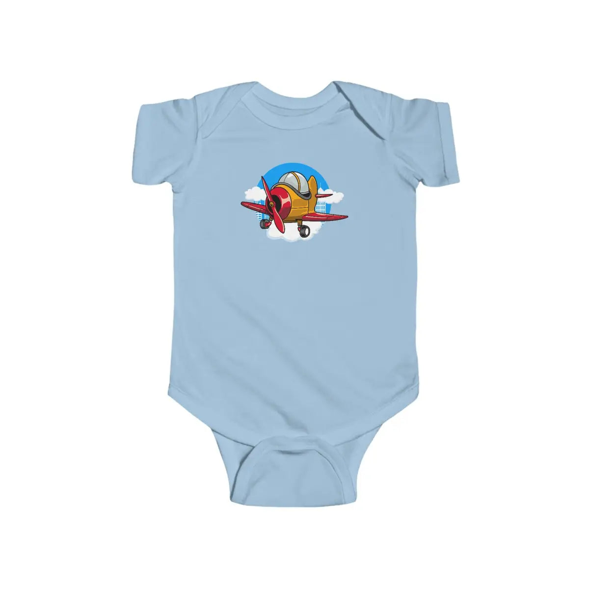 Cute Airplane Baby Bodysuit - Kids clothes - Gifts for pilots - Aviation apparel
