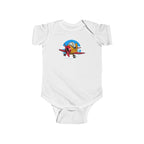 Cute Airplane Baby Bodysuit - Kids clothes - Pilot gifts - WWII warbird t-shirt