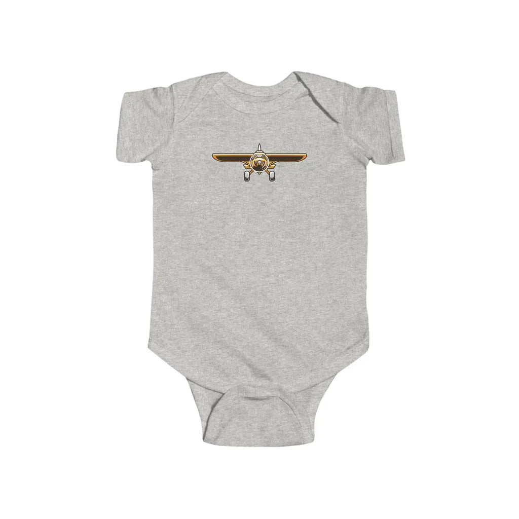 Cute Airplane Infant Bodysuit - Kids clothes - Pilot gifts - WWII warbird t-shirt