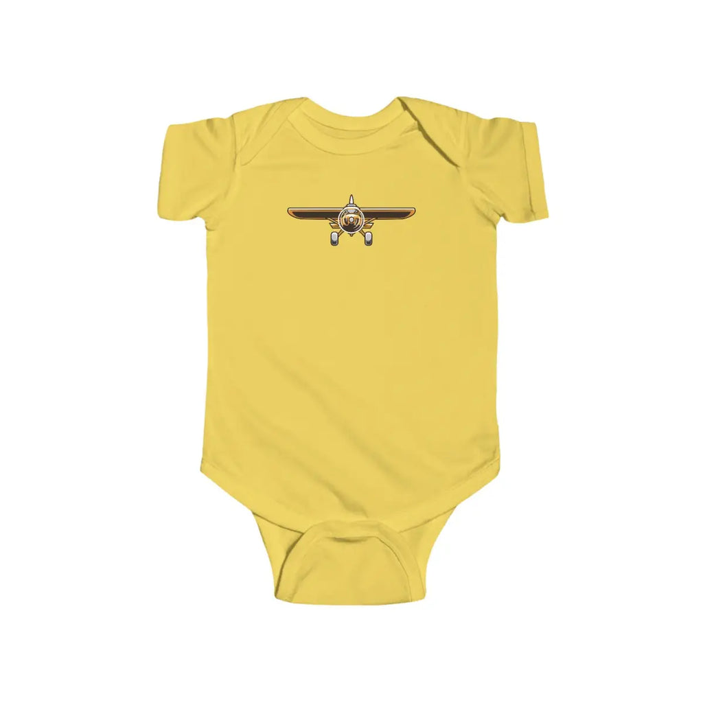 Cute Airplane Infant Bodysuit - Kids clothes - Pilot gifts - WWII warbird t-shirt