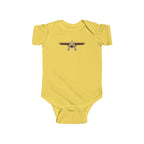 Cute Airplane Infant Bodysuit - Kids clothes - Pilot gifts - WWII warbird t-shirt