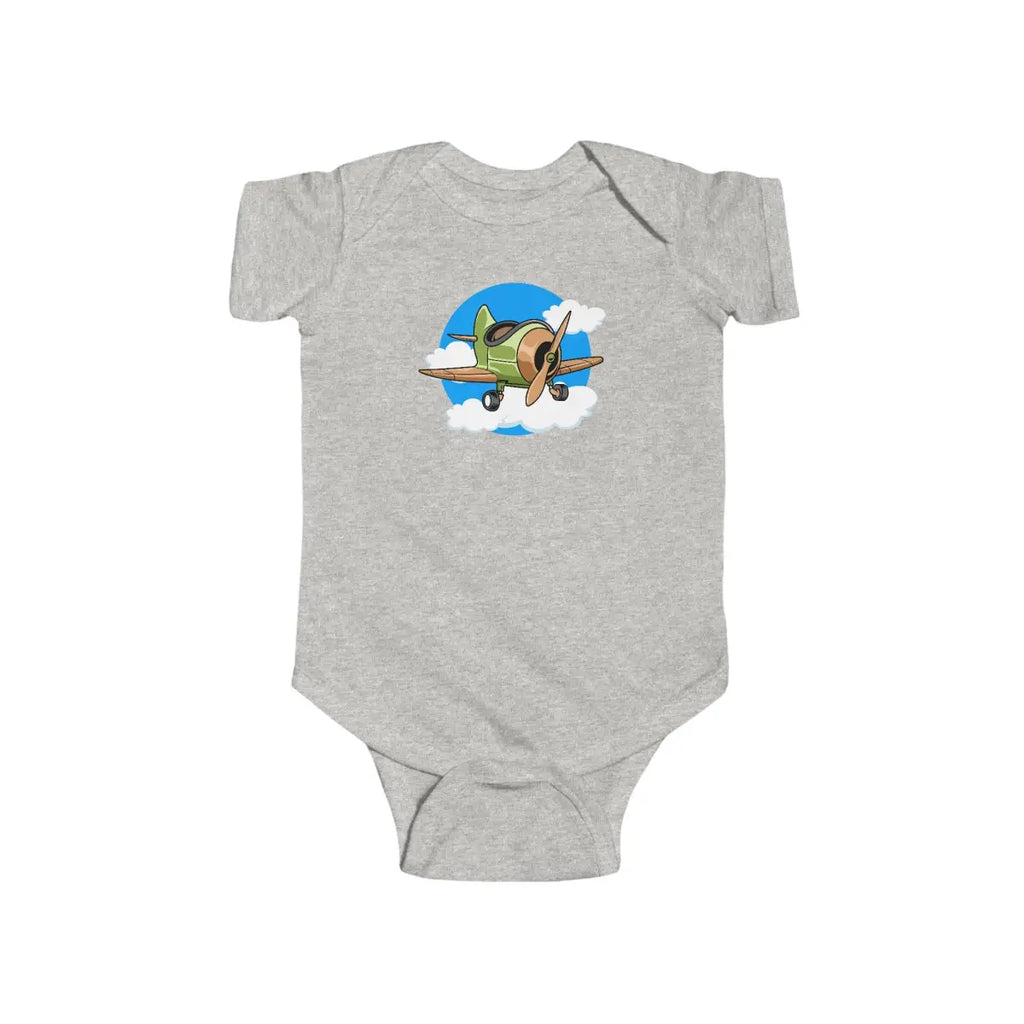 Cute Airplane Infant Bodysuit - Future Pilot - Kids clothes - gifts - WWII warbird t-shirt