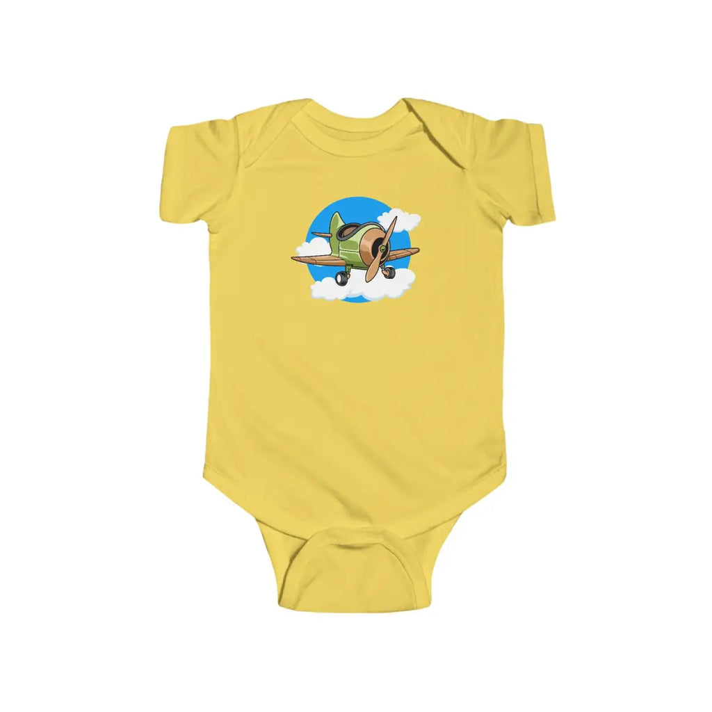 Cute Airplane Infant Bodysuit - Future Pilot - Kids clothes - gifts - WWII warbird t-shirt