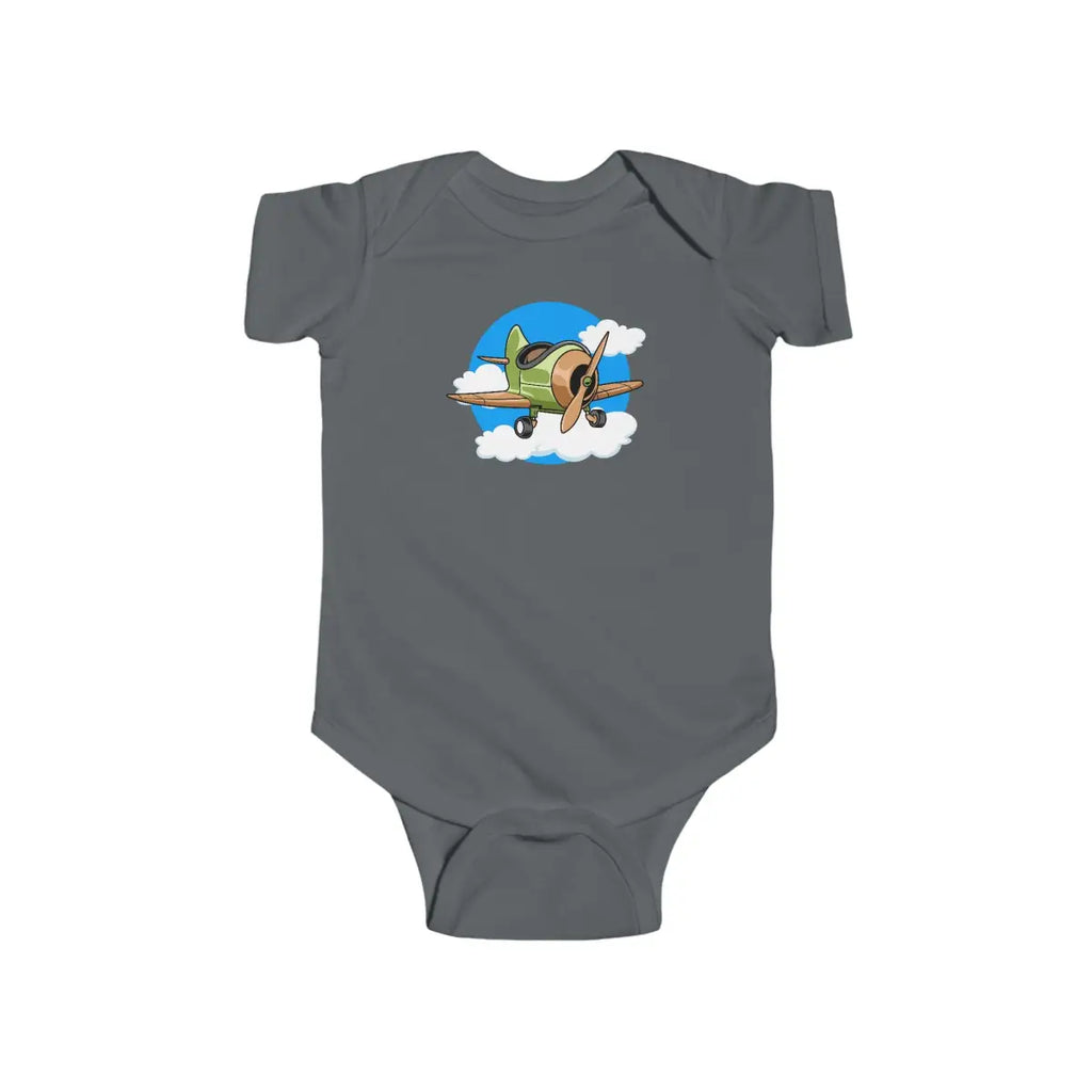 Cute Airplane Infant Bodysuit - Future Pilot - Kids clothes - gifts - WWII warbird t-shirt