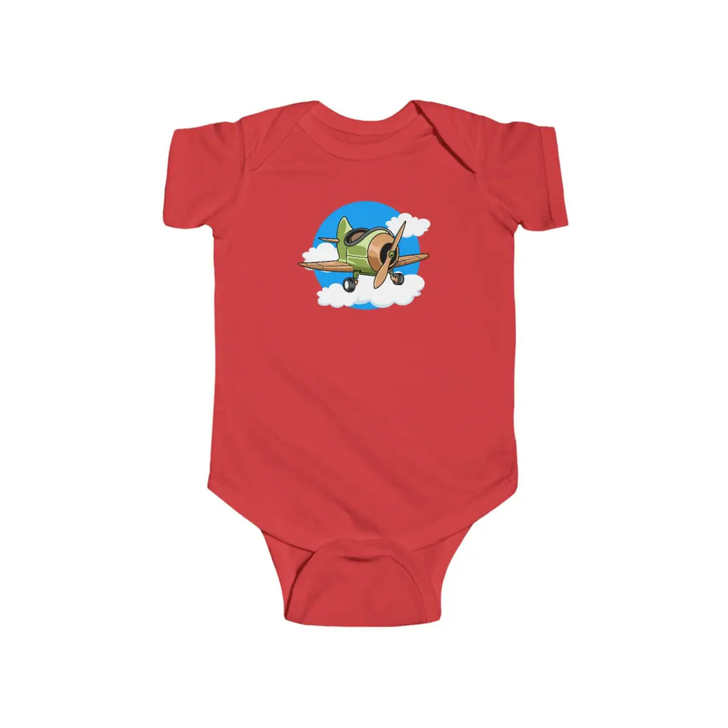 Cute Airplane Infant Bodysuit - Future Pilot - Kids clothes - gifts - WWII warbird t-shirt
