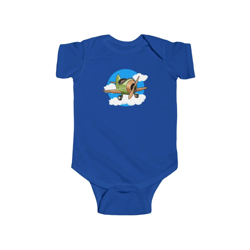 Cute Airplane Infant Bodysuit - Future Pilot - Kids clothes - gifts - WWII warbird t-shirt