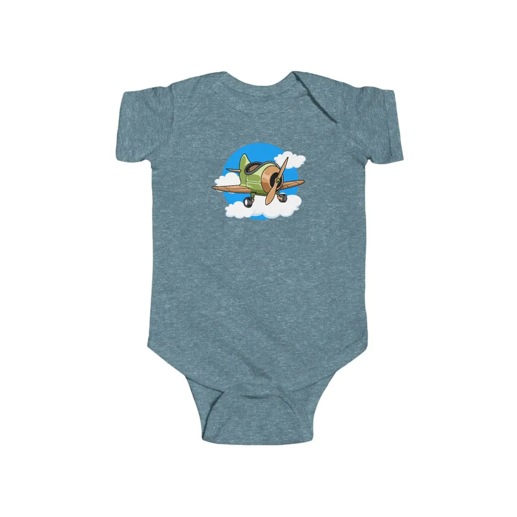 Cute Airplane Infant Bodysuit - Future Pilot - Kids clothes - gifts - WWII warbird t-shirt