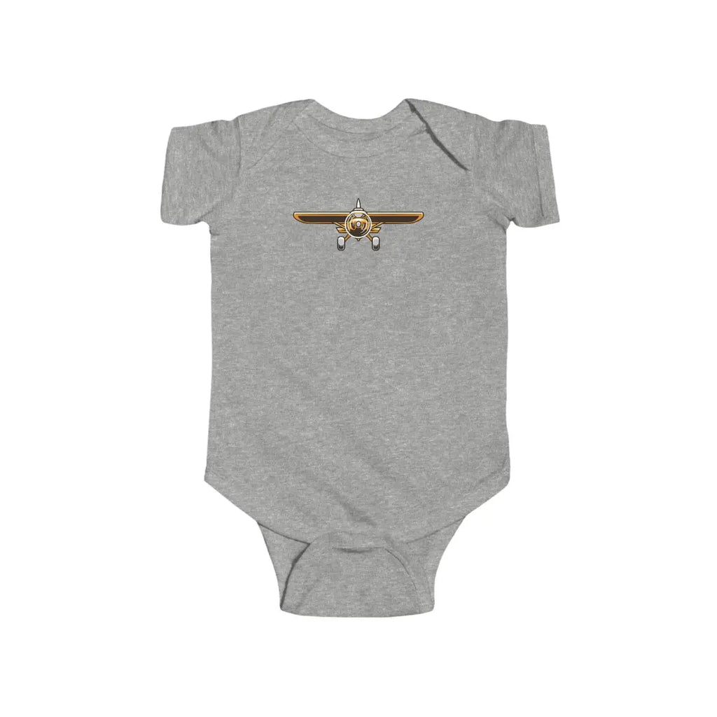 Cute Airplane Infant Bodysuit - Kids clothes - Pilot gifts - WWII warbird t-shirt