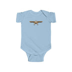 Cute Airplane Infant Bodysuit - Kids clothes - Pilot gifts - WWII warbird t-shirt