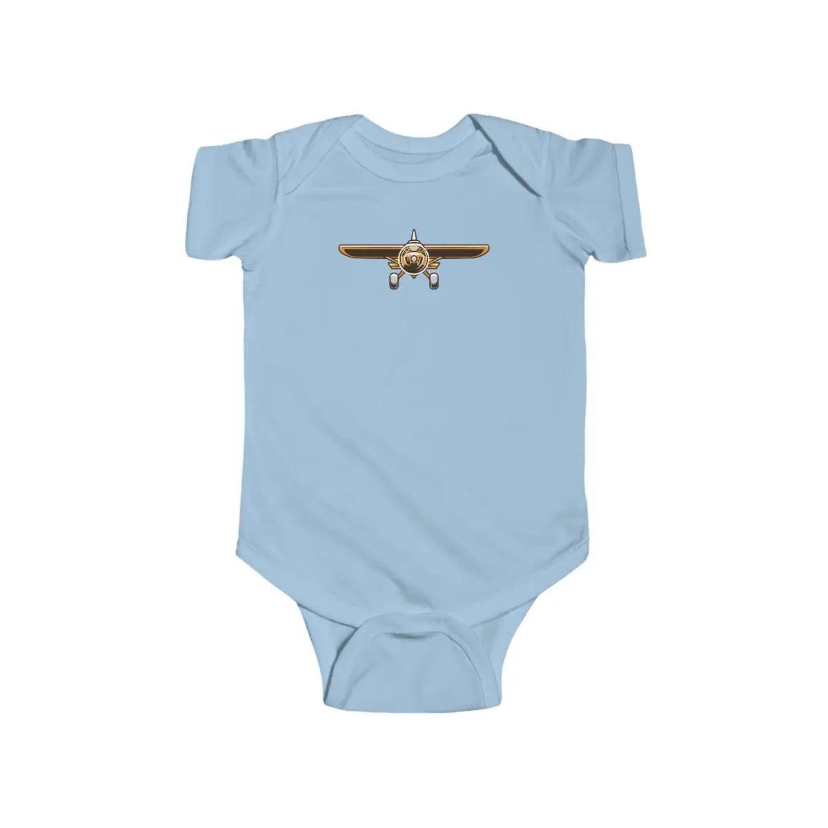 Cute Airplane Infant Bodysuit - Kids clothes - Pilot gifts - WWII warbird t-shirt