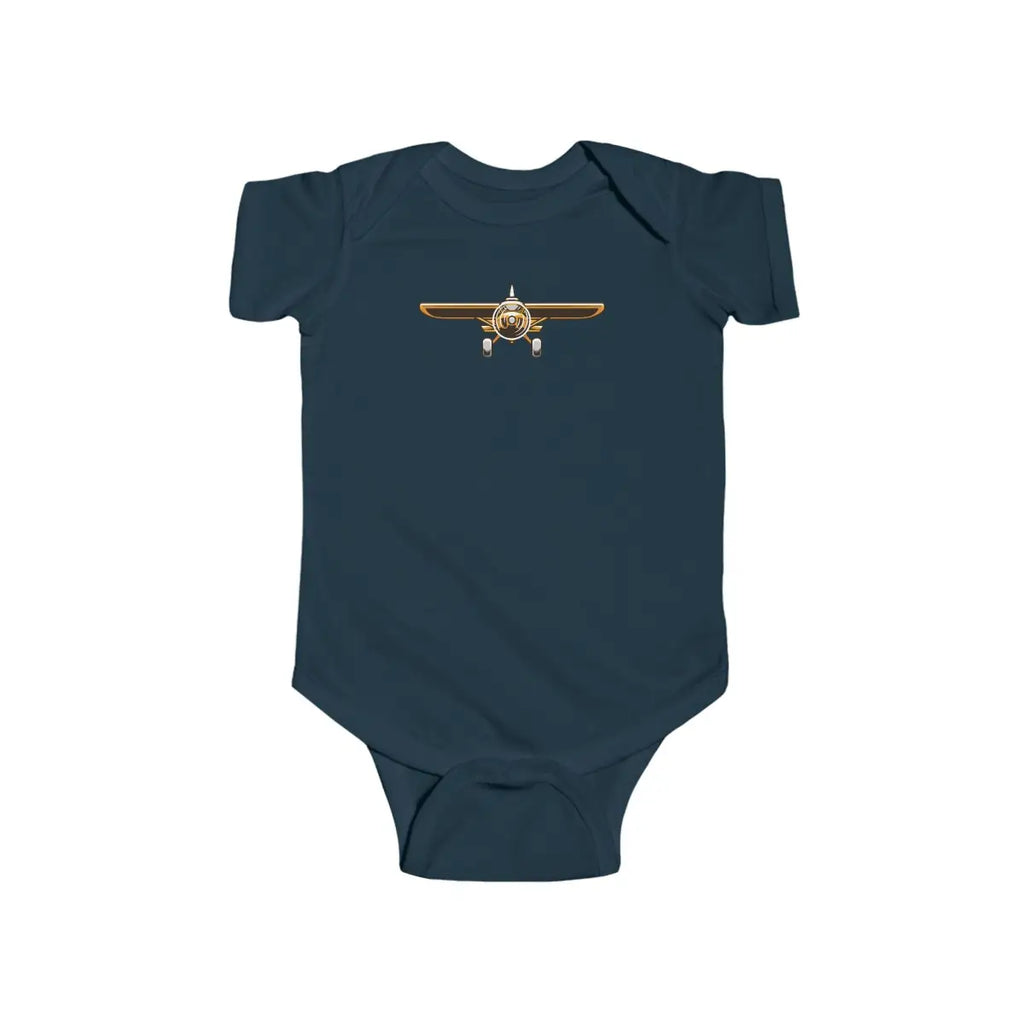 Cute Airplane Infant Bodysuit - Kids clothes - Pilot gifts - WWII warbird t-shirt
