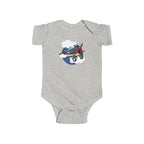 Cute Airplane Infant Bodysuit P-40 - Kids clothes - Pilot gifts - WWII warbird t-shirt