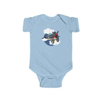 Cute Airplane Infant Bodysuit P-40 - Kids clothes - Pilot gifts - WWII warbird t-shirt