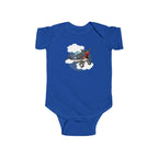 Cute Airplane Infant Bodysuit P-40 - Kids clothes - Pilot gifts - WWII warbird t-shirt