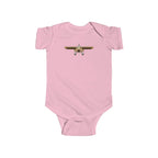Cute Airplane Infant Bodysuit - Kids clothes - Pilot gifts - WWII warbird t-shirt