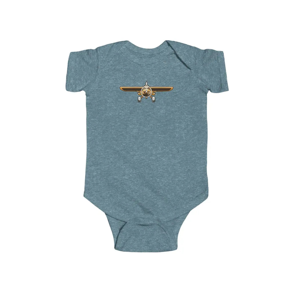 Cute Airplane Infant Bodysuit - Kids clothes - Pilot gifts - WWII warbird t-shirt