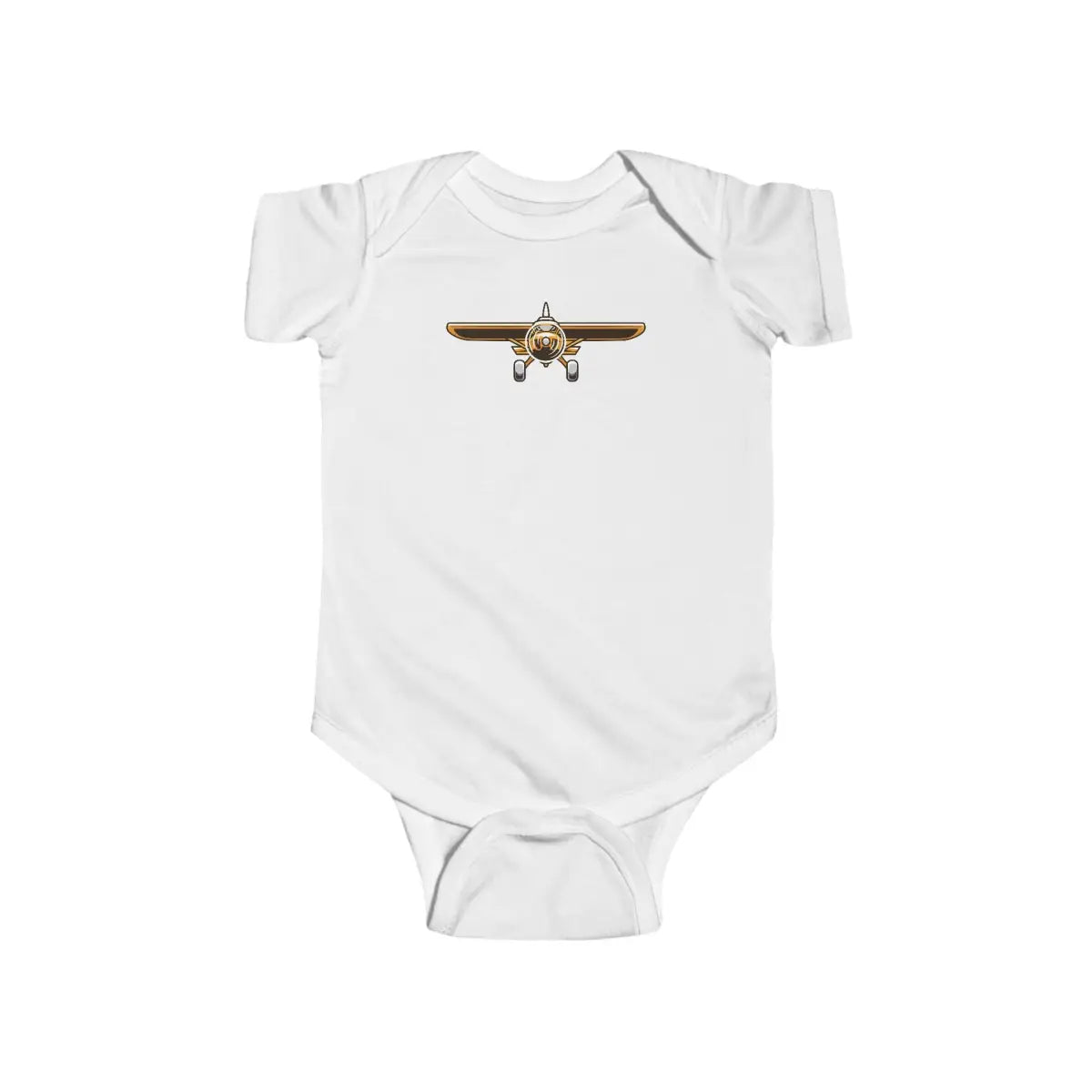Cute Airplane Infant Bodysuit - Kids clothes - Pilot gifts - WWII warbird t-shirt