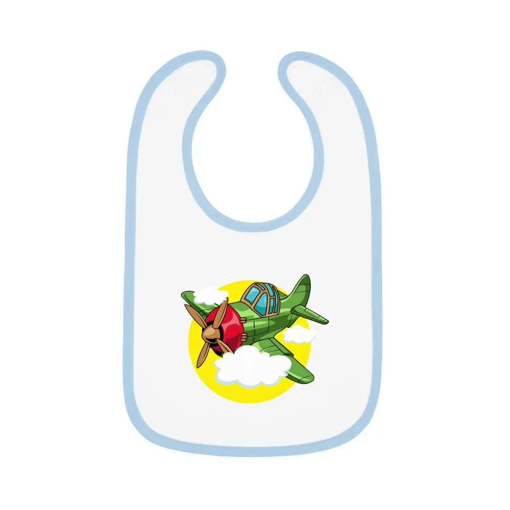 Cute Airplane Theme Baby Bib - Warbird - Kids clothes - Pilot gifts - WWII warbird t-shirt