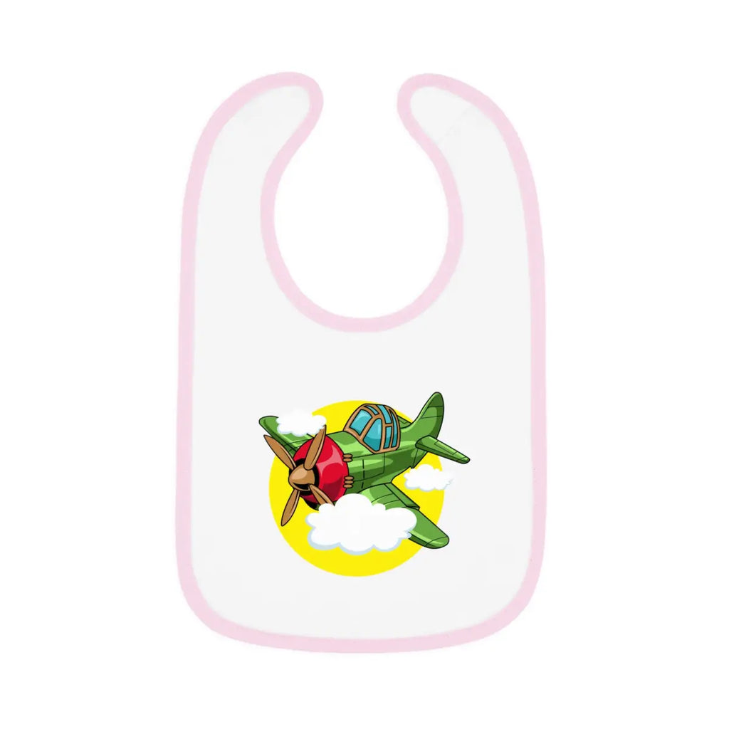 Cute Airplane Theme Baby Bib - Warbird - Kids clothes - Pilot gifts - WWII warbird t-shirt