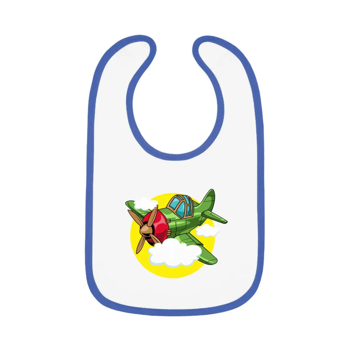 Cute Airplane Theme Baby Bib - Warbird - Kids clothes - Pilot gifts - WWII warbird t-shirt