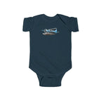 Cute Baby Bodysuit with Airplane Design - Kids clothes - Pilot gifts - WWII warbird t-shirt