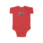 Cute Baby Bodysuit with Airplane Design - Kids clothes - Pilot gifts - WWII warbird t-shirt