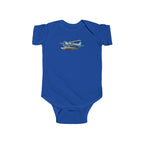 Cute Baby Bodysuit with Airplane Design - Kids clothes - Pilot gifts - WWII warbird t-shirt