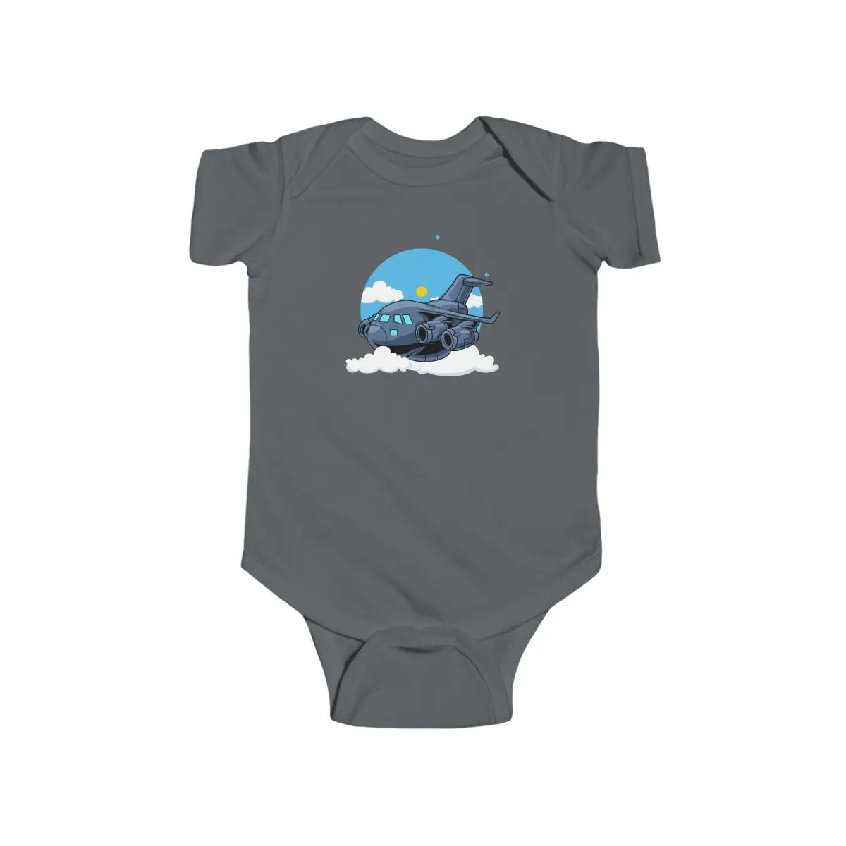 Cute Cargo C-17 Infant Bodysuit - Kids clothes - Pilot gifts - WWII warbird t-shirt