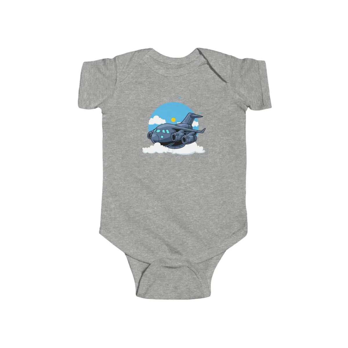 Cute Cargo C-17 Infant Bodysuit - Kids clothes - Pilot gifts - WWII warbird t-shirt