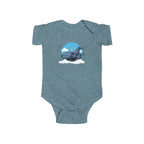 Cute Cargo C-17 Infant Bodysuit - Kids clothes - Pilot gifts - WWII warbird t-shirt