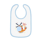 Cute Helicopter Baby Bib Let’s Fly - Kids clothes - Pilot gifts - WWII warbird t-shirt