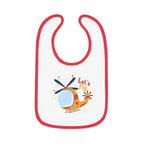 Cute Helicopter Baby Bib Let’s Fly - Kids clothes - Pilot gifts - WWII warbird t-shirt