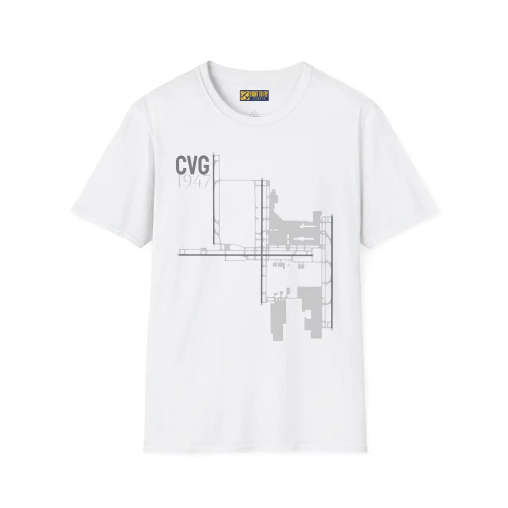 CVG Cincinnati/Northern Kentucky International 1947 - Tee - T-Shirt - Pilot gifts - WWII warbird t-shirt