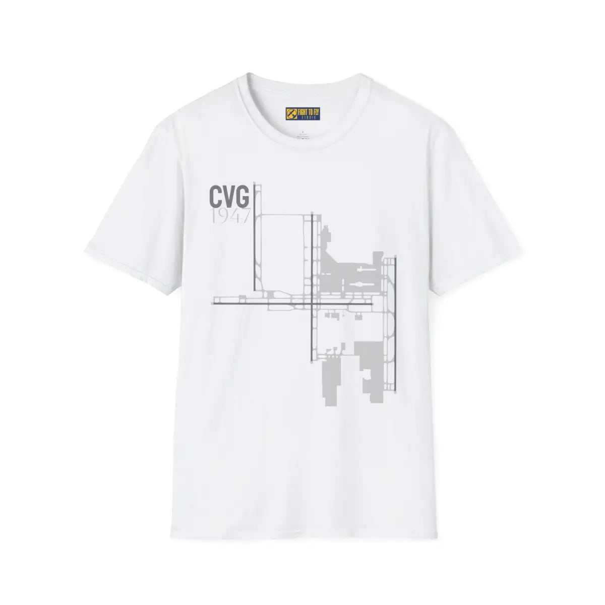 CVG Cincinnati/Northern Kentucky International 1947 - Tee - T-Shirt - Pilot gifts - WWII warbird t-shirt