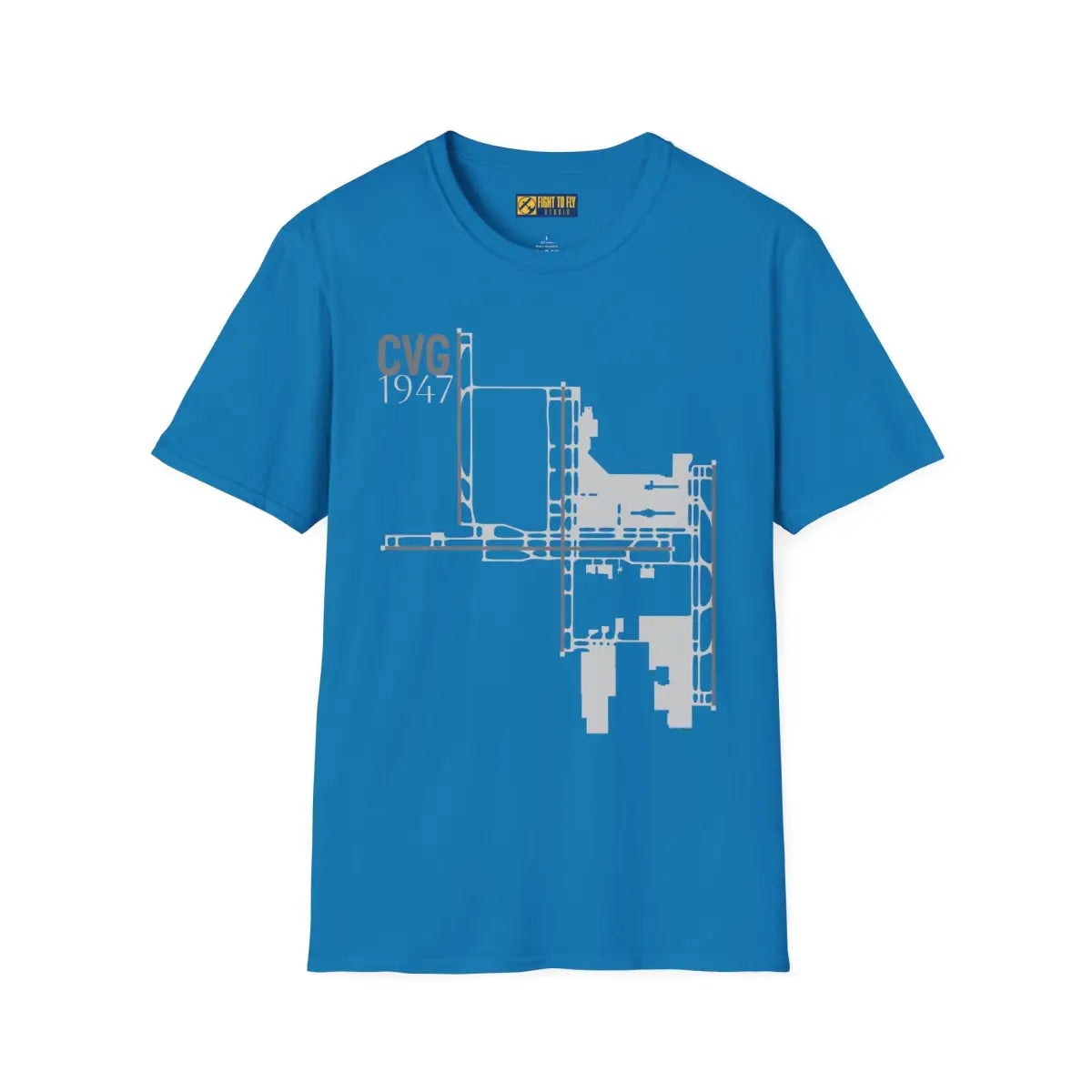 CVG Cincinnati/Northern Kentucky International 1947 - Tee - T-Shirt - Pilot gifts - WWII warbird t-shirt